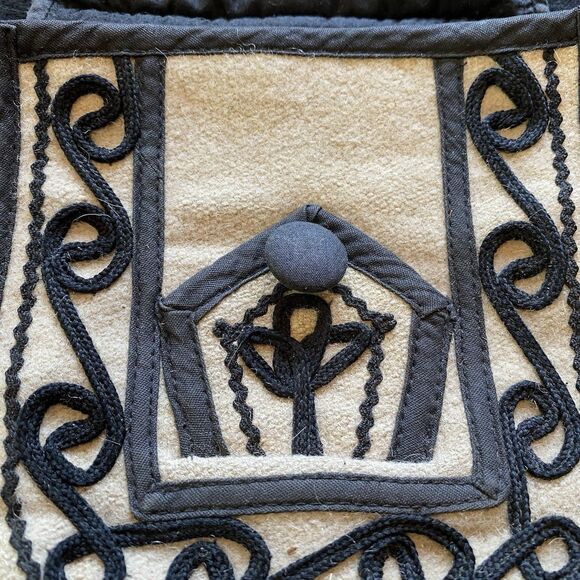 Vintage 90’s Solola Handwoven Wool/Cotton Crossbody Bag. - Picture 12 of 13